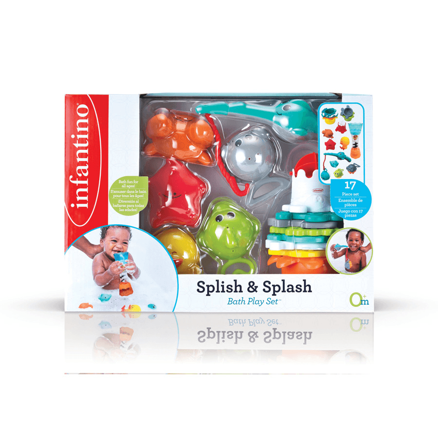 Infantino Splish & Splash Bath Play Set