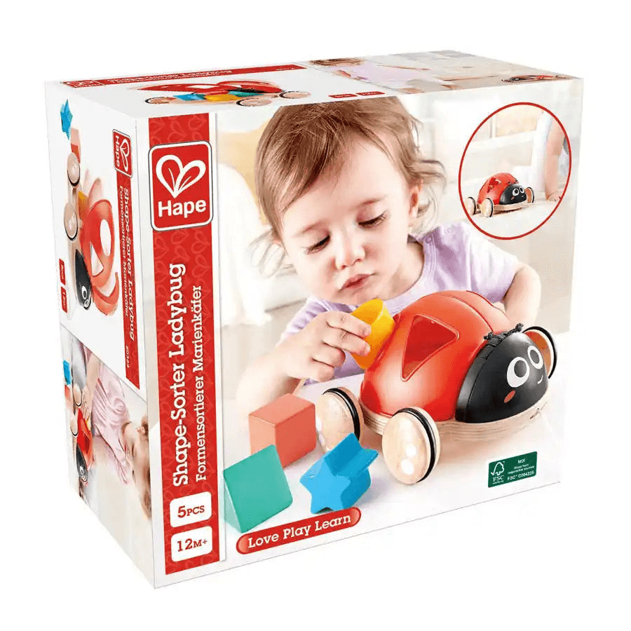 Hape - Shape-Sorter Ladybug