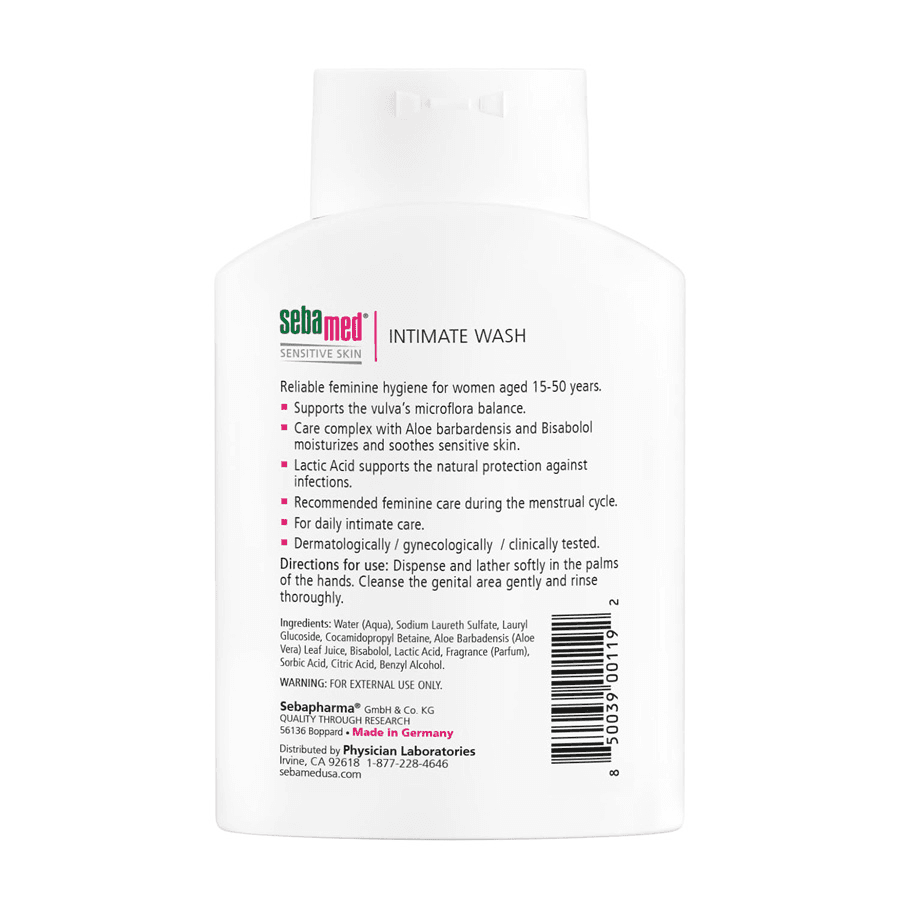 Sebamed - Feminine Intimate Wash 3.8 - 200Ml