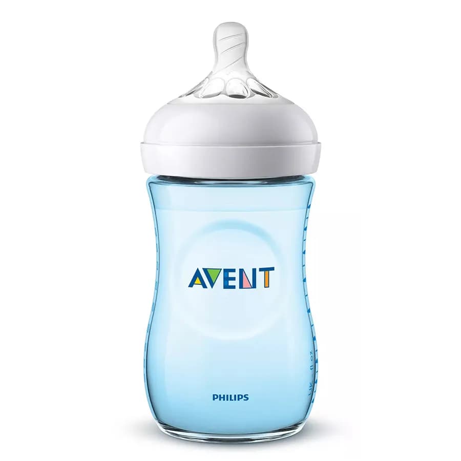 Philips Avent Natural 2.0 Bottle 260Ml (Blue) - Scf035/17