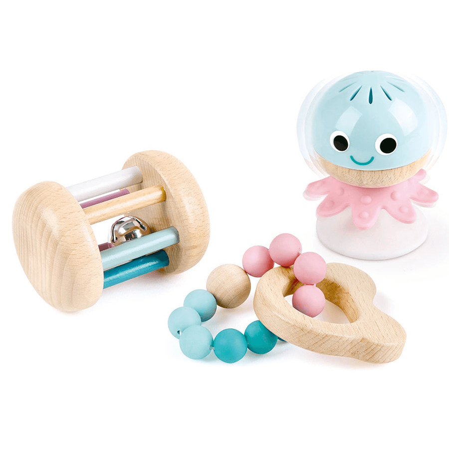 Hape - Baby-To-Toddler Sensory Gift Set