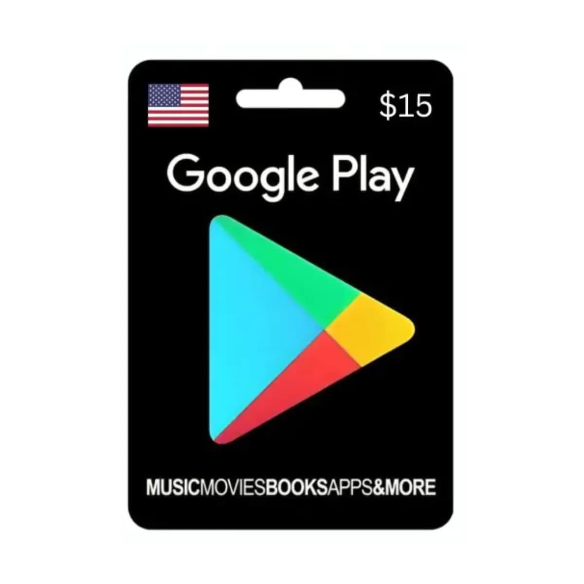 Google Play Usa $15