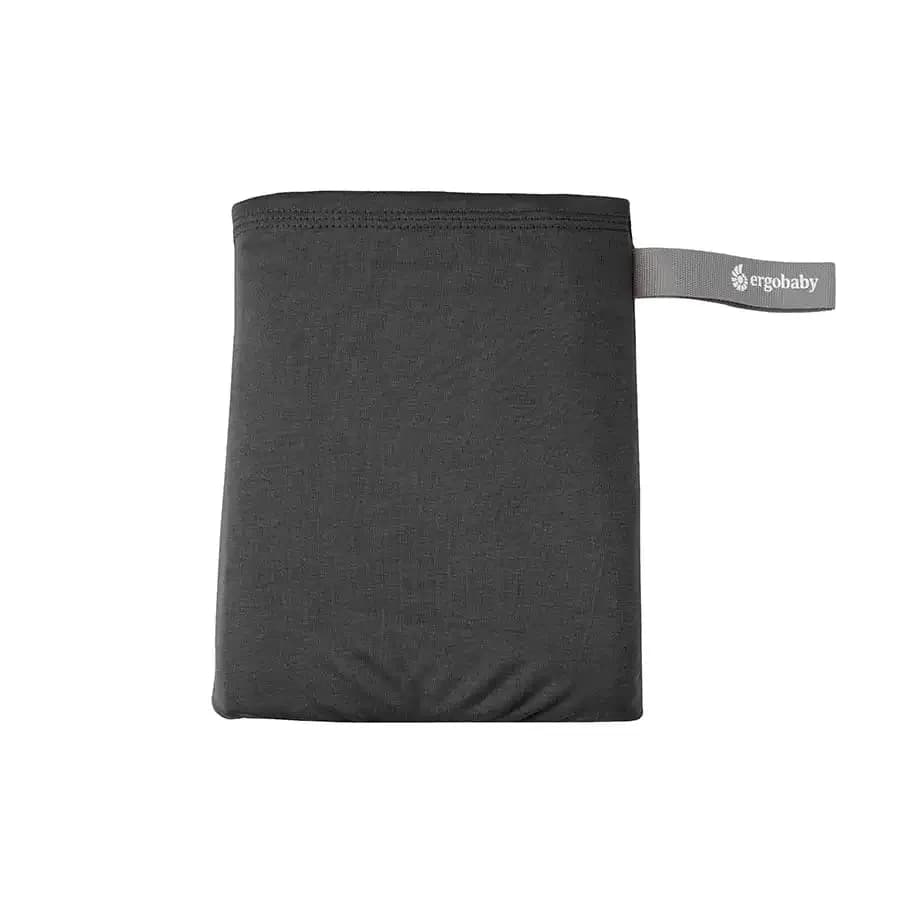 Ergobaby Aura Sustainably Sourced Knitted Baby Wrap (Soft Black)