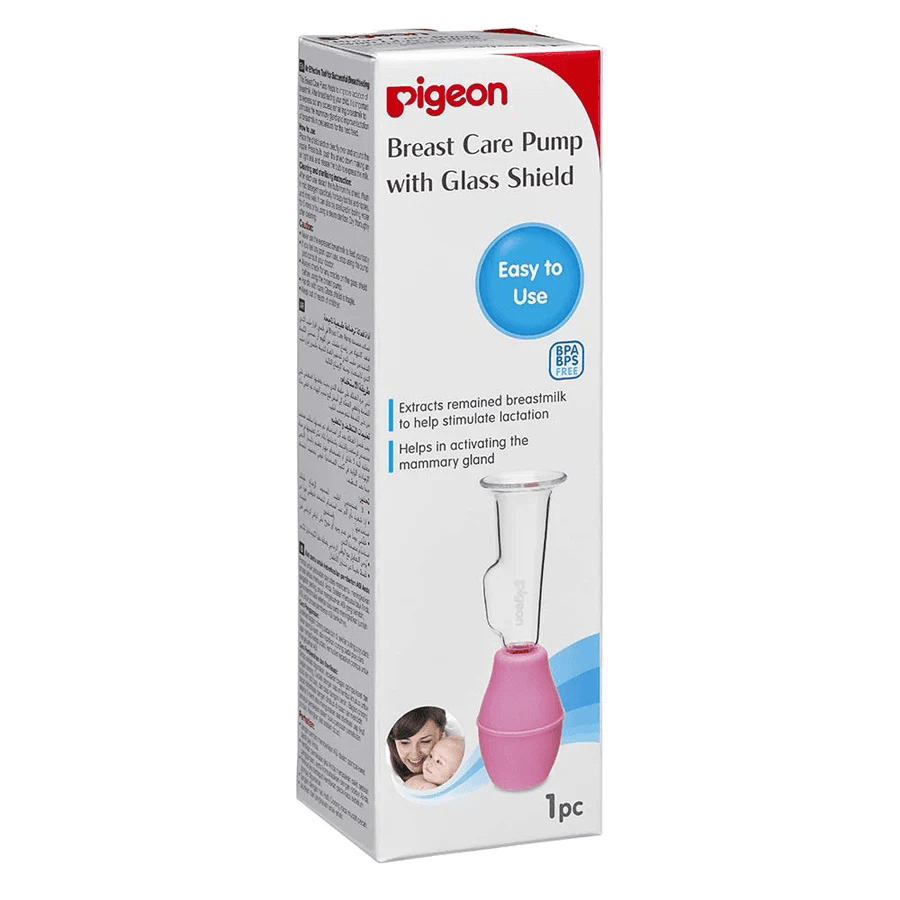 Pigeon - Breast Care Pump With Glass Shield
