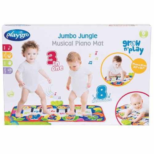 Playgro - Jumbo Jungle Musical Piano Mat