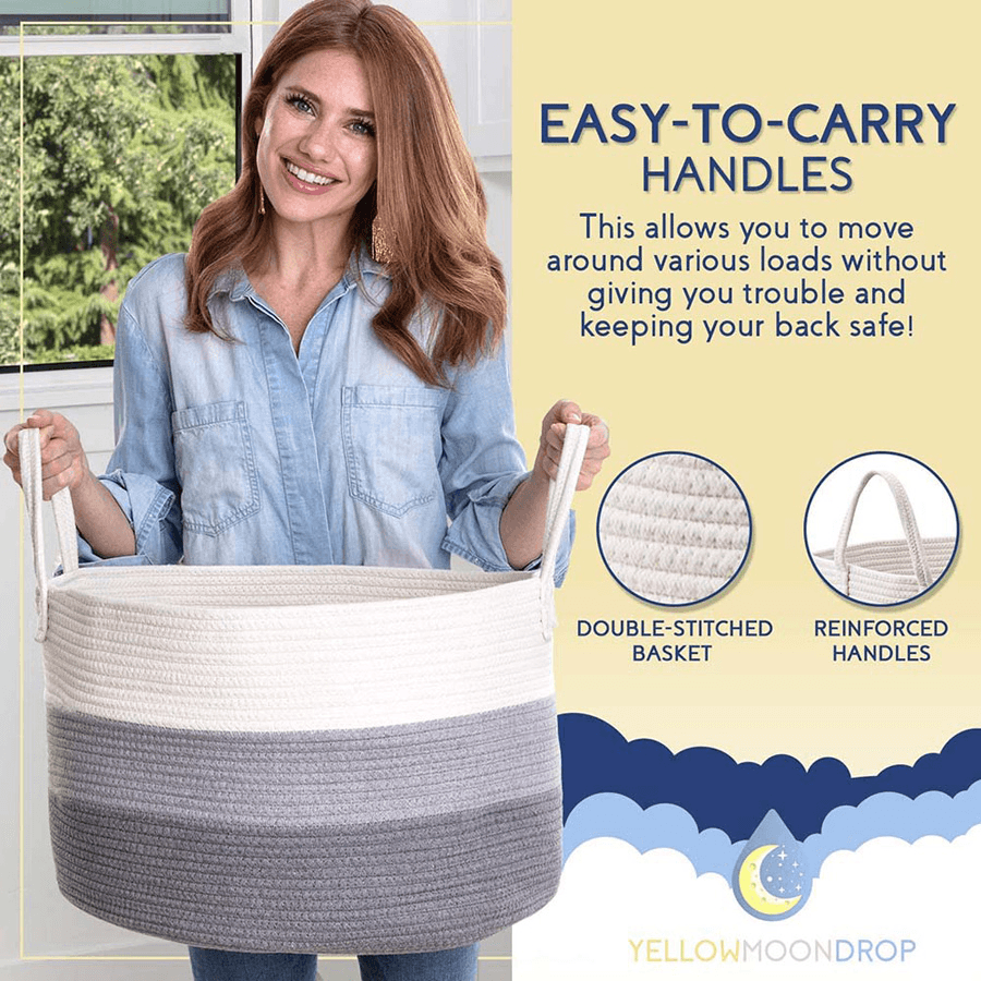 Little Story - Multi-Purpose/Laundry Caddy Basket Xxl (Grey)