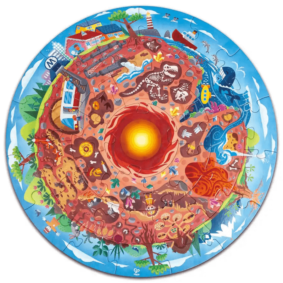 Hape - Underground World Puzzle