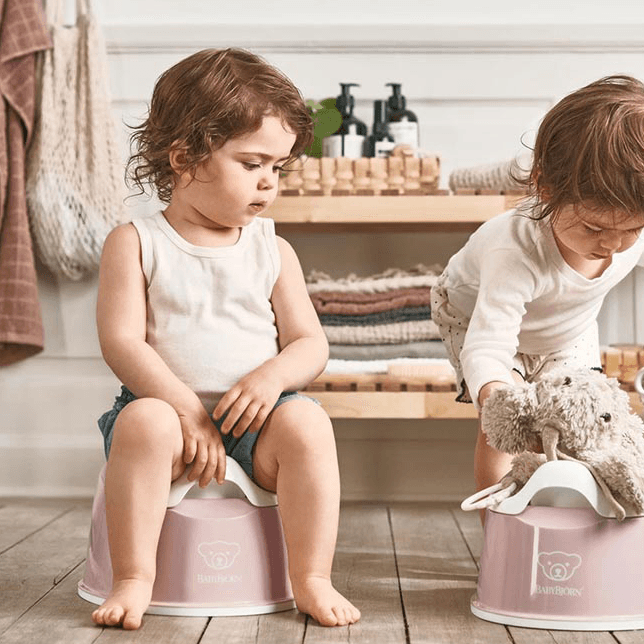 Babybjorn Potty Chair (Powder Pink/White)