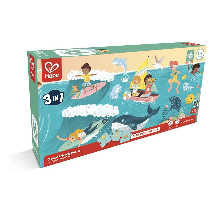 Hape - Ocean Friends Puzzle (78 X 20Cm)