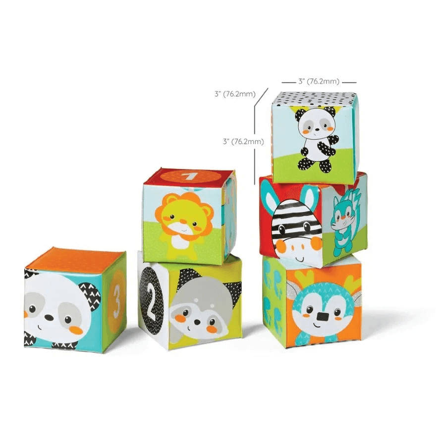 Infantino Colors & Numbers Bath Blocks 3Pcs