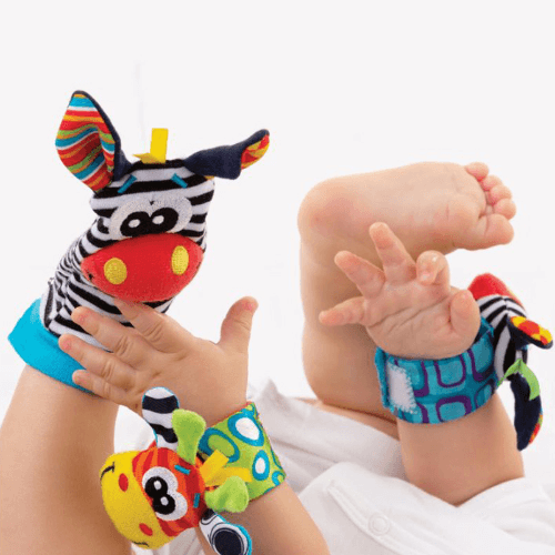 Playgro - Jungle Wrist Rattle And Foot Finder