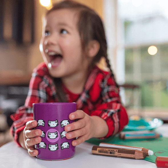 Tommee Tippee No Knock Cup, Small, (12 Months+) - Purple