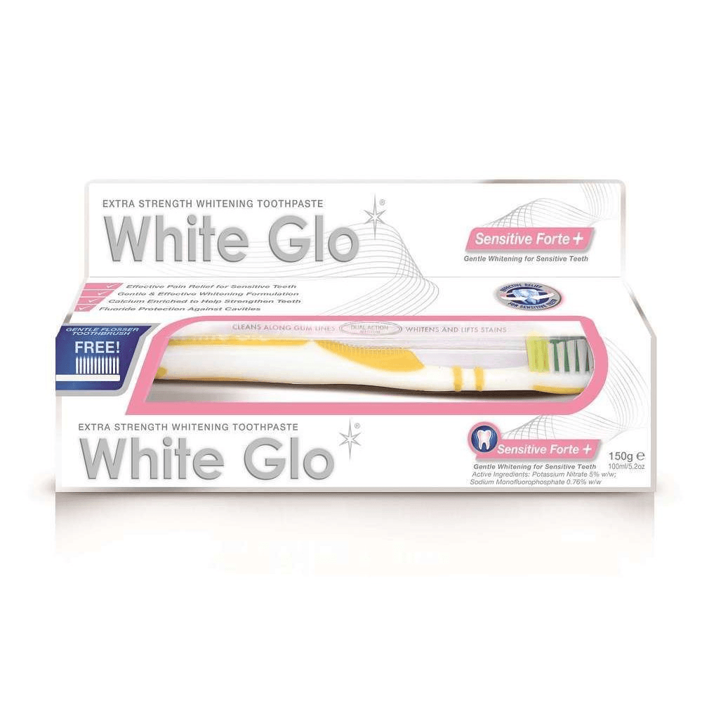 White Glo Sensitive Forte T P 150gm(Hab202)
