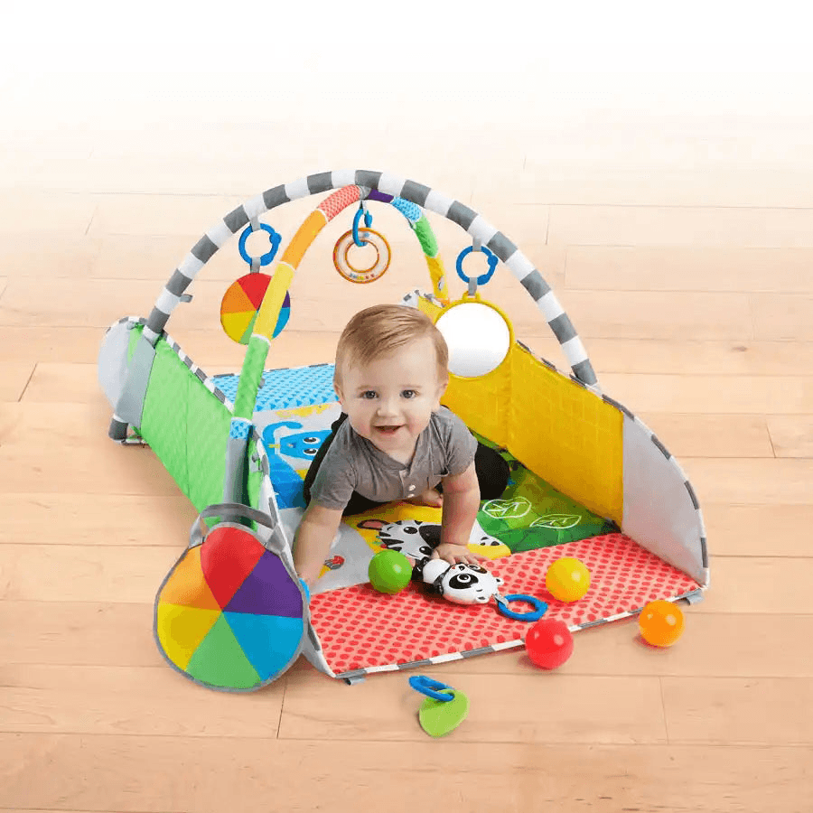 Baby Einstein Patch'S 5-In-1 Color Playspace Activity Gym & Ball Pit