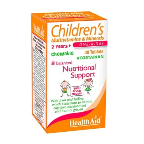 H-AID CHILD M/VIT CHEW TAB 1X30'S