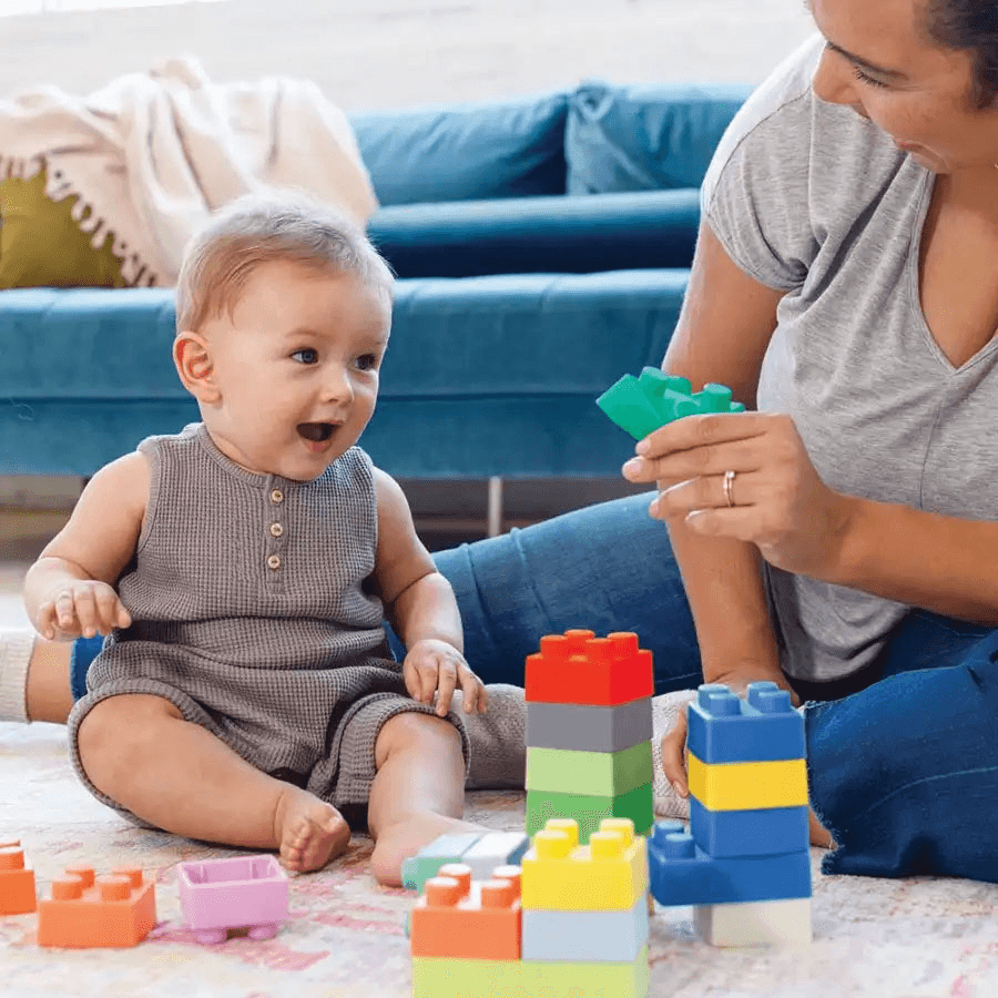 Infantino Super Soft 1St Building Blocks Activity Toy