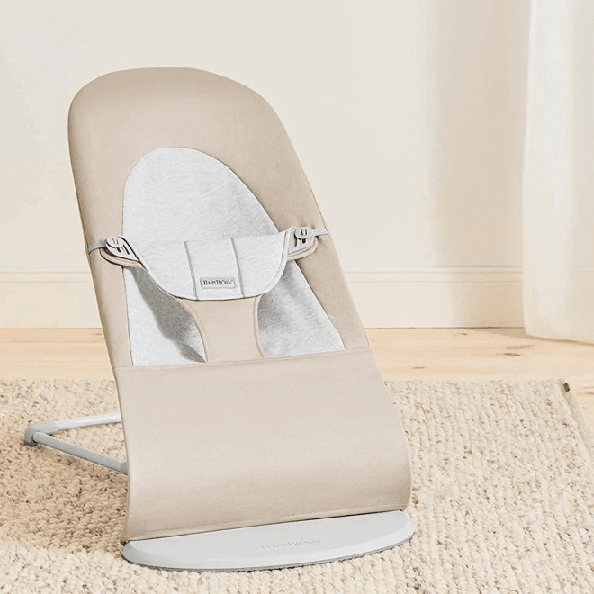 Babybjorn Bouncer Balance Soft - Cotton/Jersey (Beige/Grey)