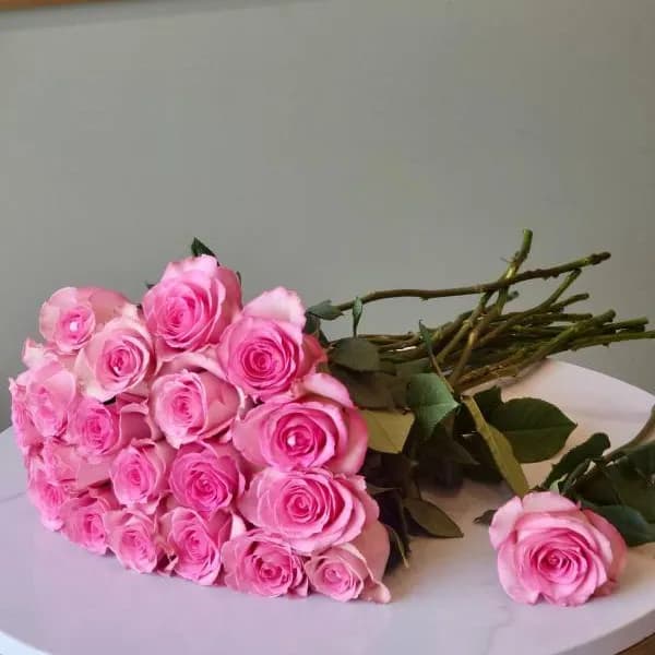 25 Pink Roses Set No.2214