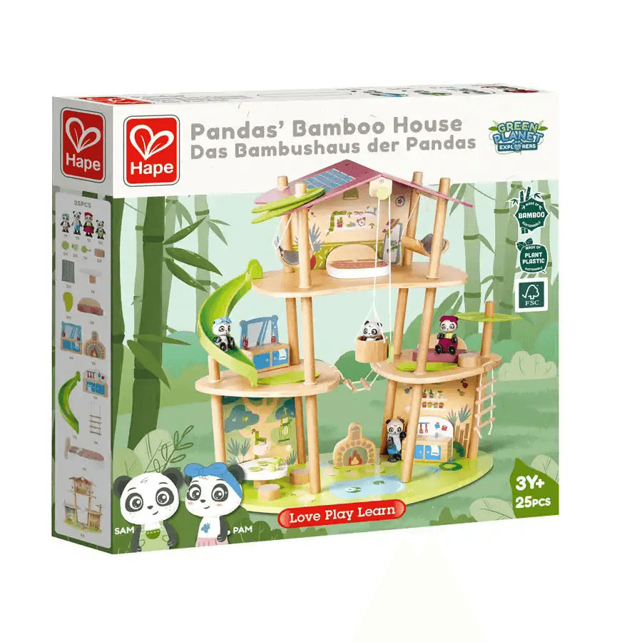 Hape - Pandasâ€™ Bamboo House