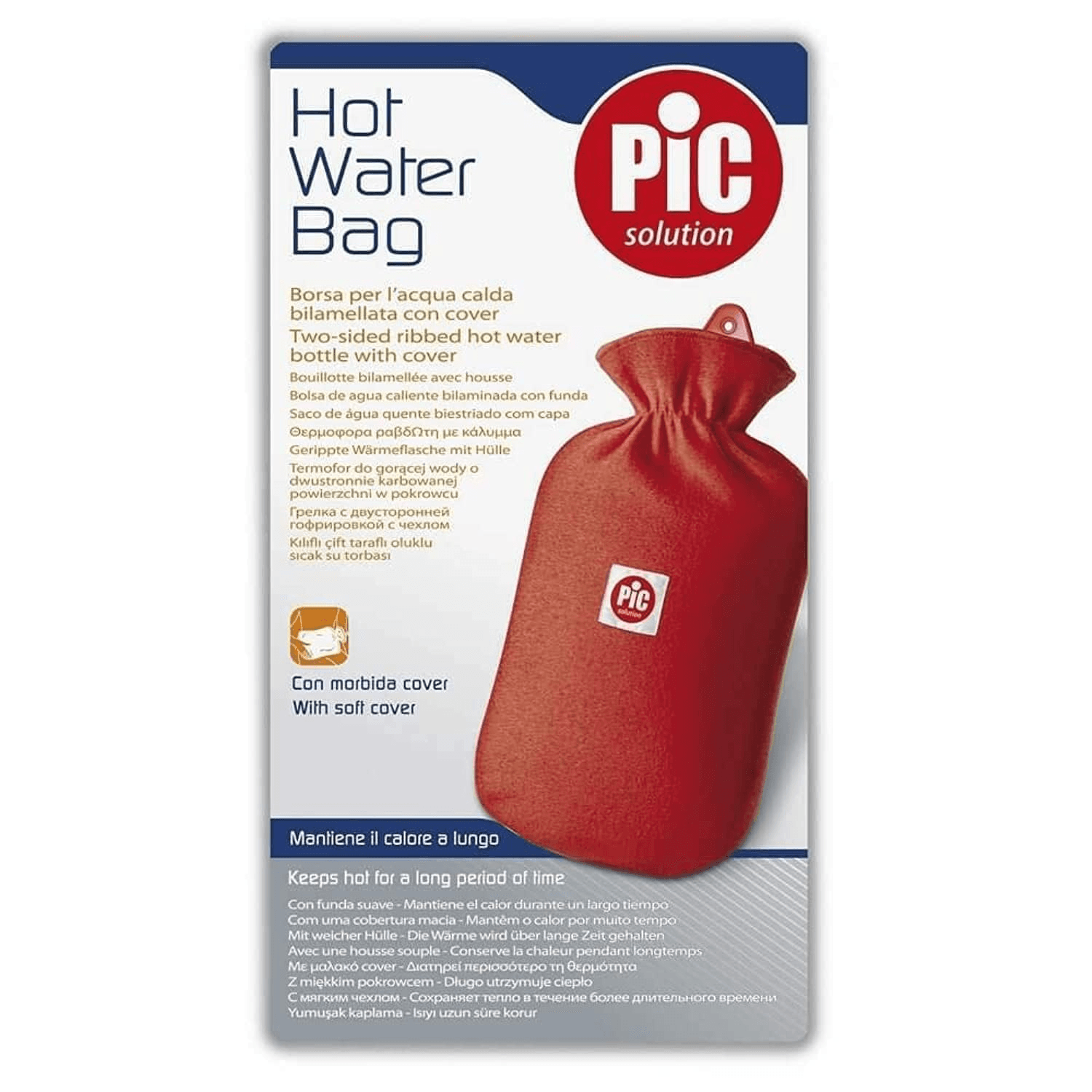 Pic 2sided Ribbed Hot Waterbag Comfort (124091)