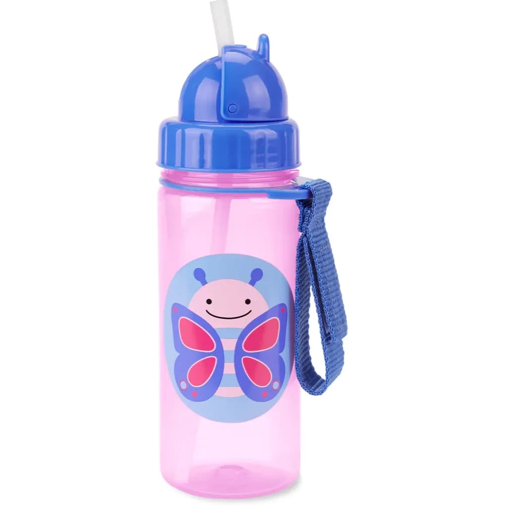 Skip Hop Zoo Straw Bottle (Butterfly)