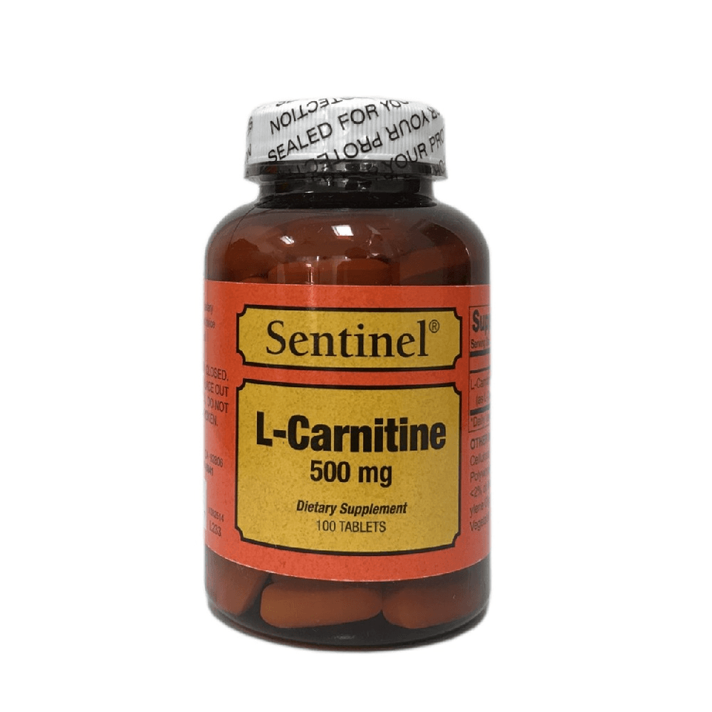 Sentinel L Carnitine 500Mg 100 Tablets