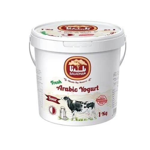 Baladna Fresh Arabic Yoghurt, 1Kg