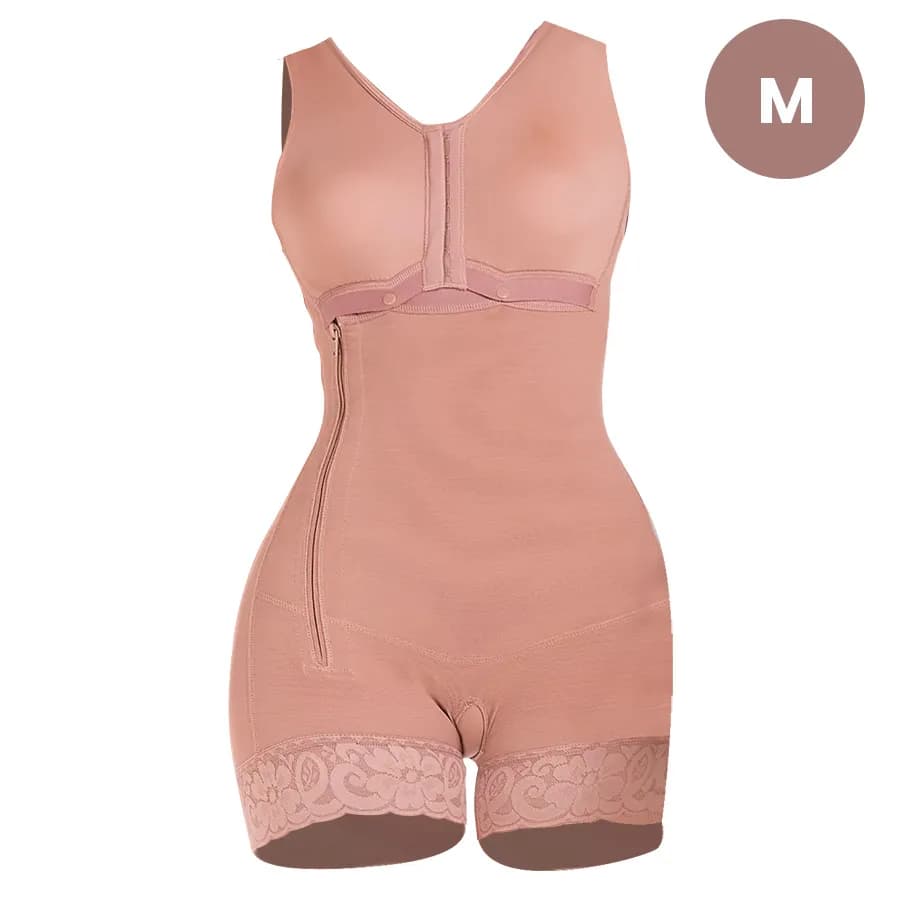 Postpartum Post Surgery Shapewear Bodysuit (Mocha) - M