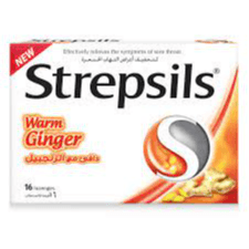 Strepsils Warm Ginger 16's