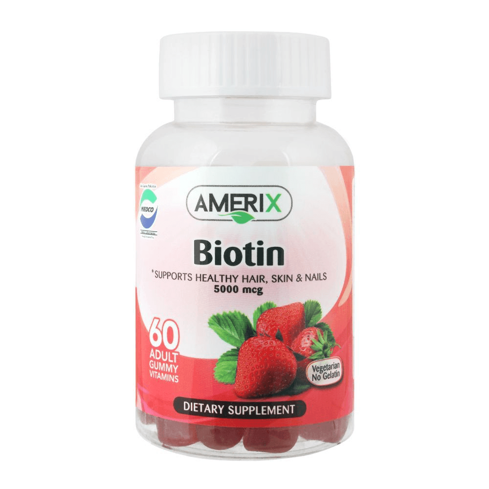 Amerix Biotin 5000 Mcg Gummy 60