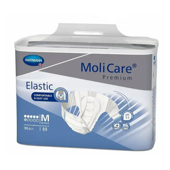 Molicare Premium Elastic Diapers (Medium) - 30 Pieces