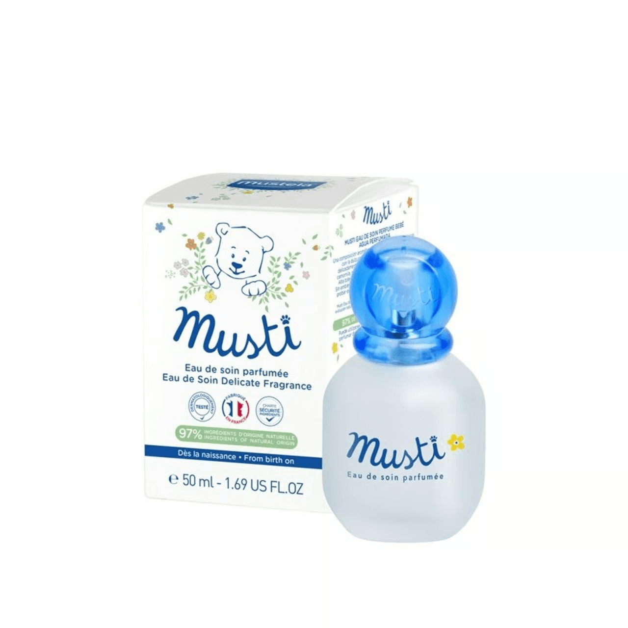 Mustela Baby Musti Eau De Soin Delicate Fragrance 50 Ml