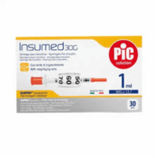Pic Insumed Syringe 1ml G30x8mm 30's(1850088)
