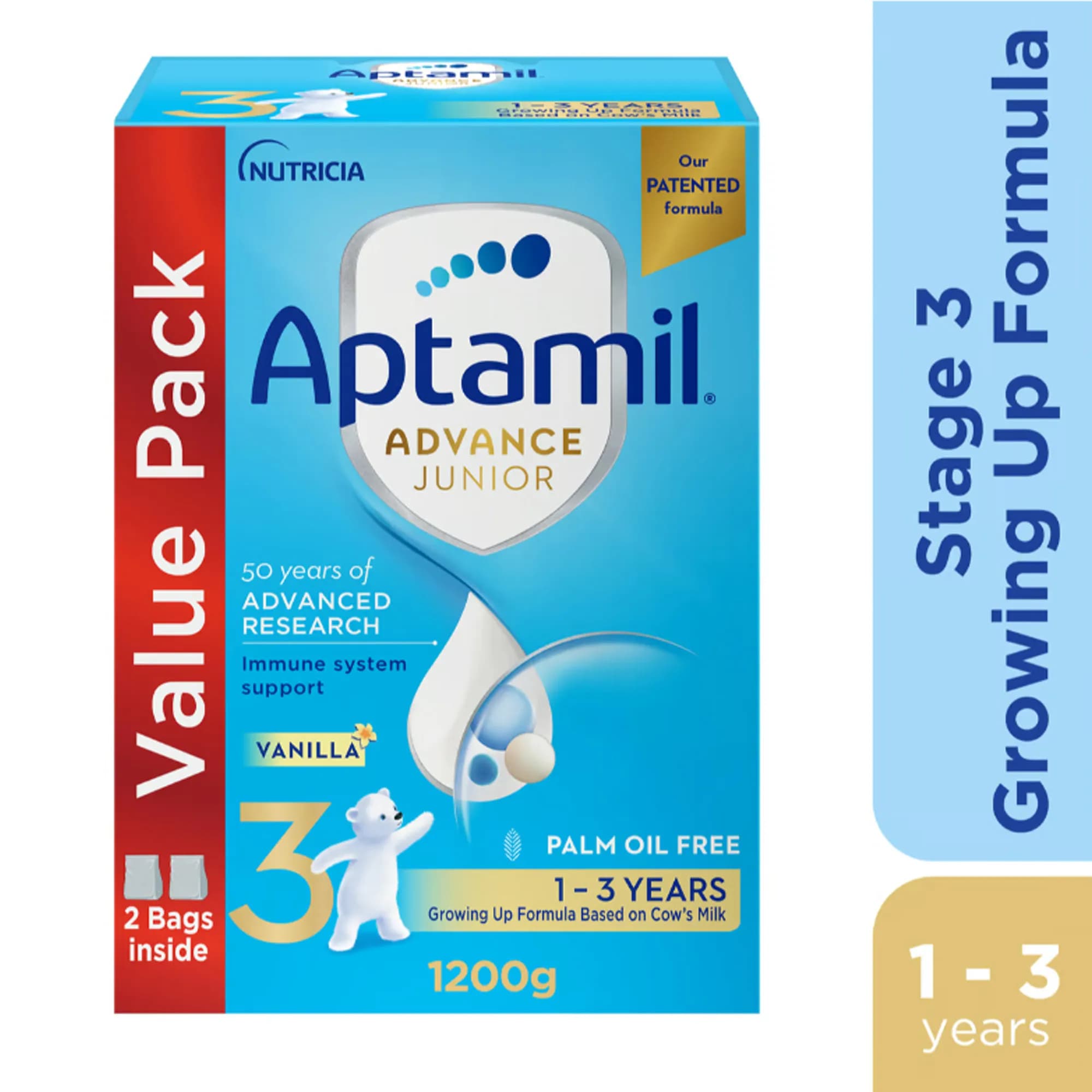 Aptamil Advanced Nutribiotic#3 1-3Y 1.2K