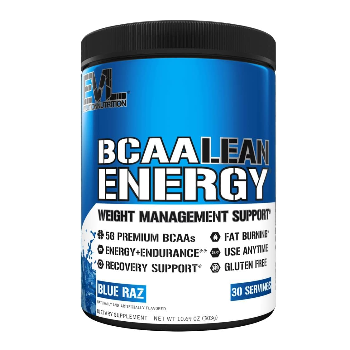 Evl Bcca Lean Energy, Blue Raspberry - 303Gm