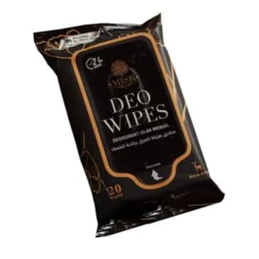 Misk Deo Wipes 20 Wipes