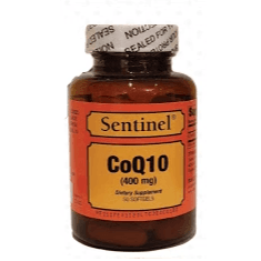 Sentinel Coq10 400mg Softgels