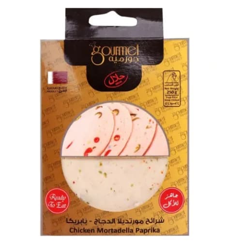 Gourmet Slices Paprika Chicken Mortadella 250 G