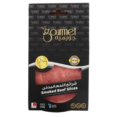 Gourmet Smk Beef Slices 250 Gm