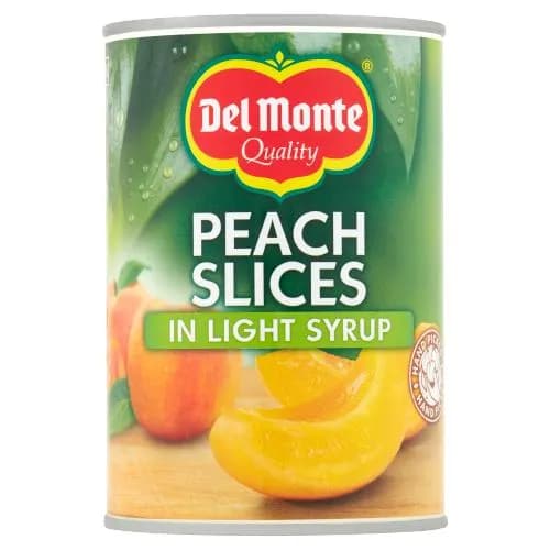 Del Monte Peach Slices In Syrup 420 G