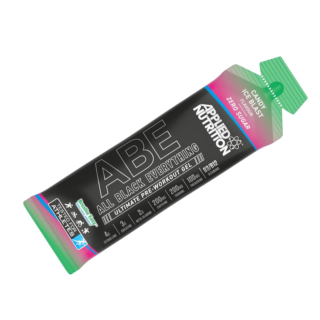 Applied Abe Pre Workout Gel, Candy Ice Blast - 60Gm