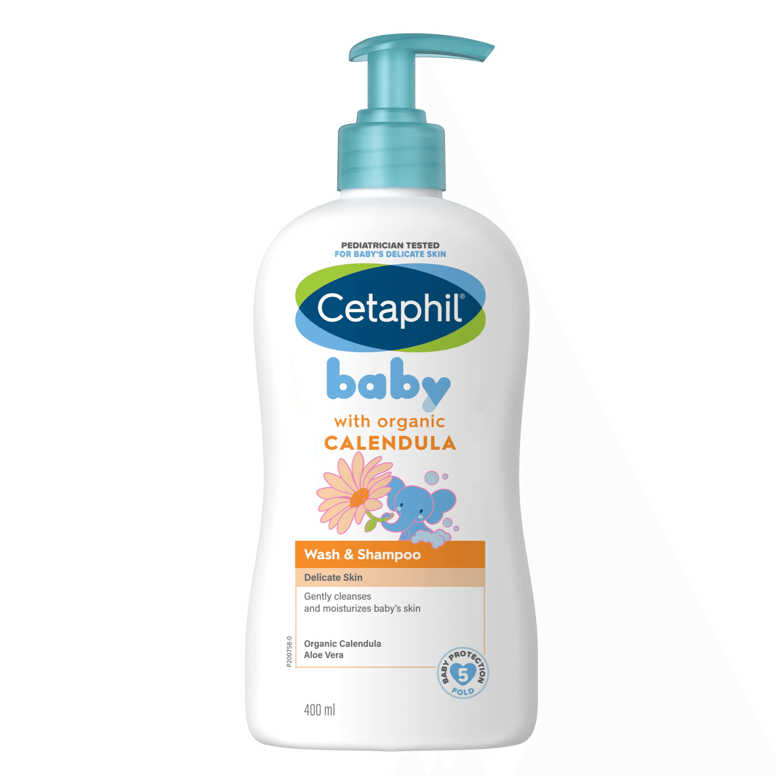 Cetaphil Baby Calendula Wash And Shampoo 400 Ml