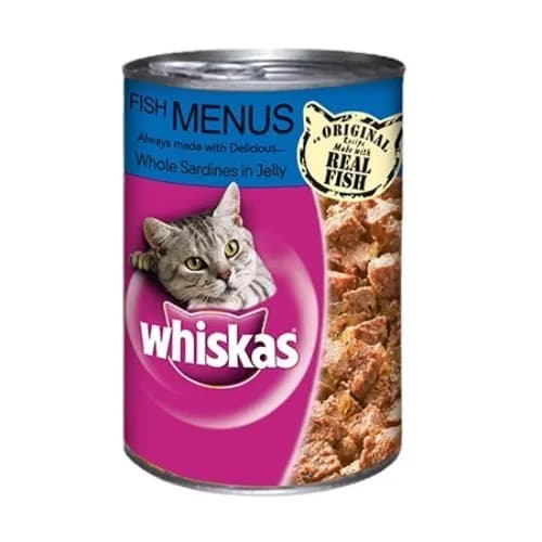 Whiskas Fish Sardine In Jelly 400 G