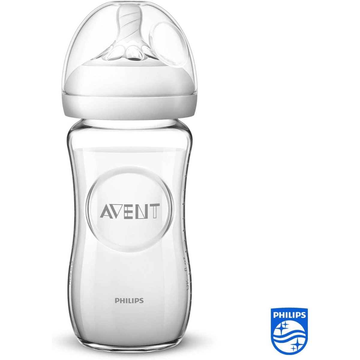 Philips Avent Natural 3.0 Feeding Bottle Glass 240Ml