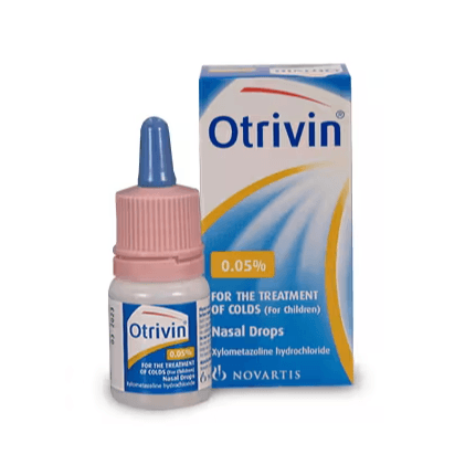 Otrivin 0 05% Nasal Drops(Children) 10ml#736007