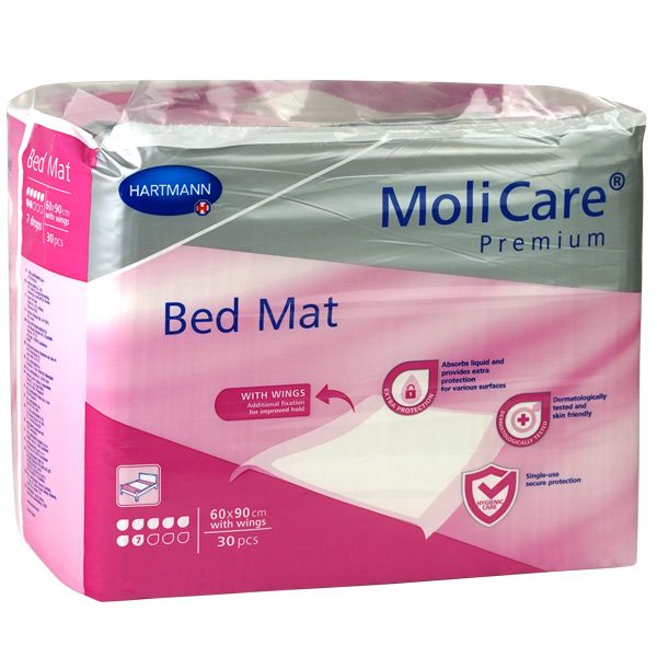 Molicare Premium Bed Mat (60 X 90 Cm) - 30 Pieces