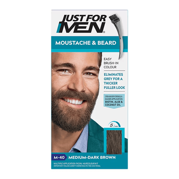 Just 4 Men Gel For Beard And Moustache"