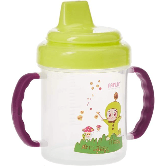 Farlin Non Spill Magic Cup Spout Green (Buy 1 Get 1 Free)