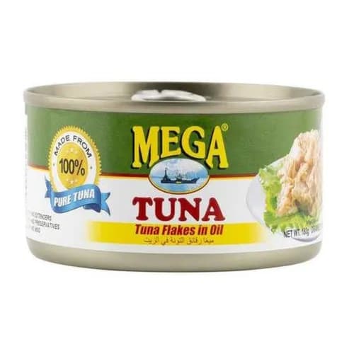 Mega Tuna Flakes In Oil 180G