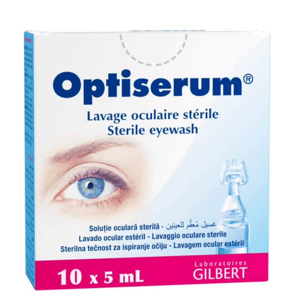 Optiserum Eye Wash Sol 10x5 Ml